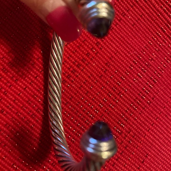 David Yurman Jewelry - David Yurman cable amethyst cuff ❤️❤️